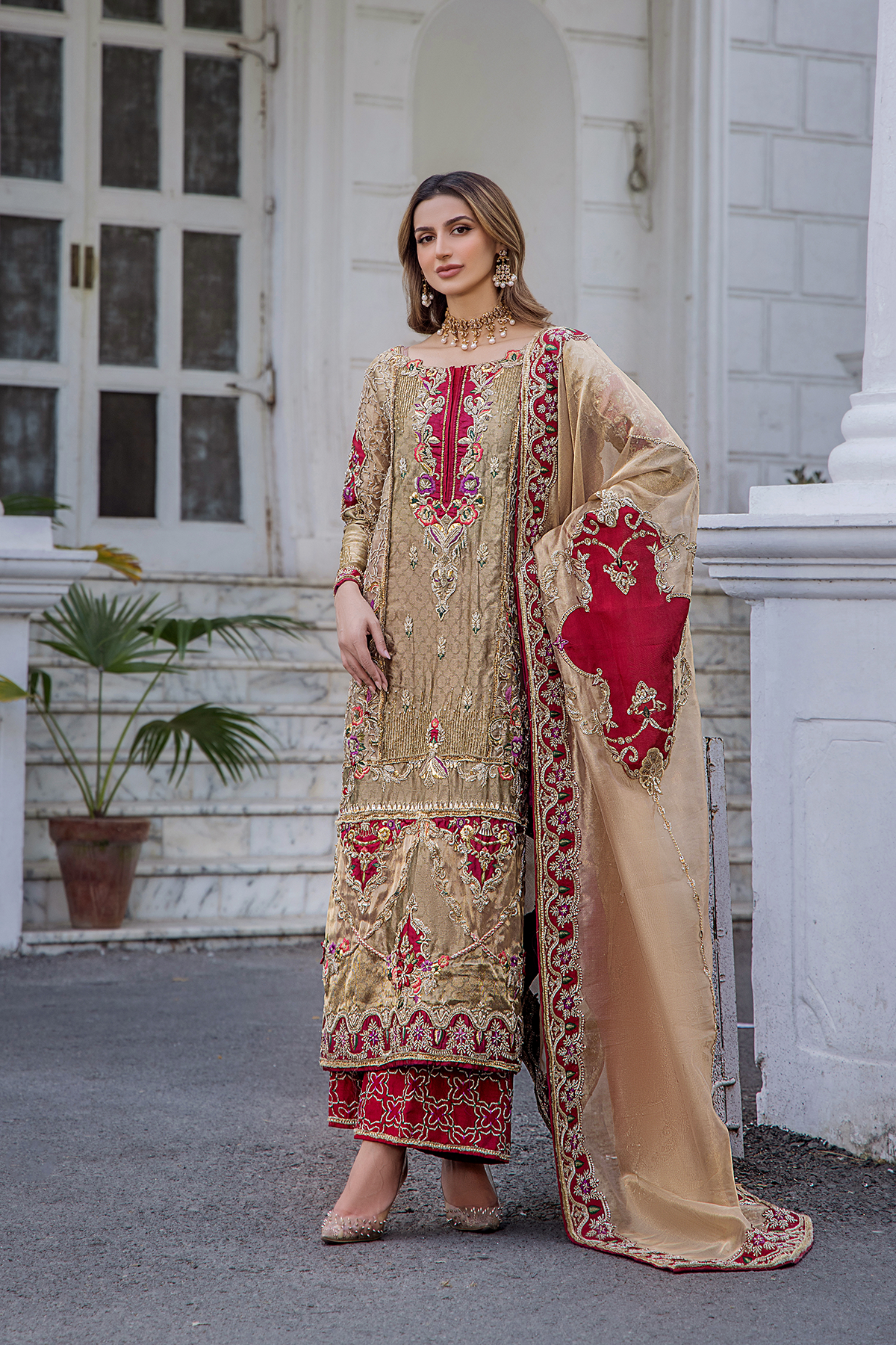 MEHRMA: Shazia Kiyani Inspired Wedding outfit