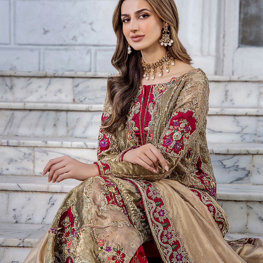 MEHRMA: Shazia Kiyani Inspired Wedding outfit