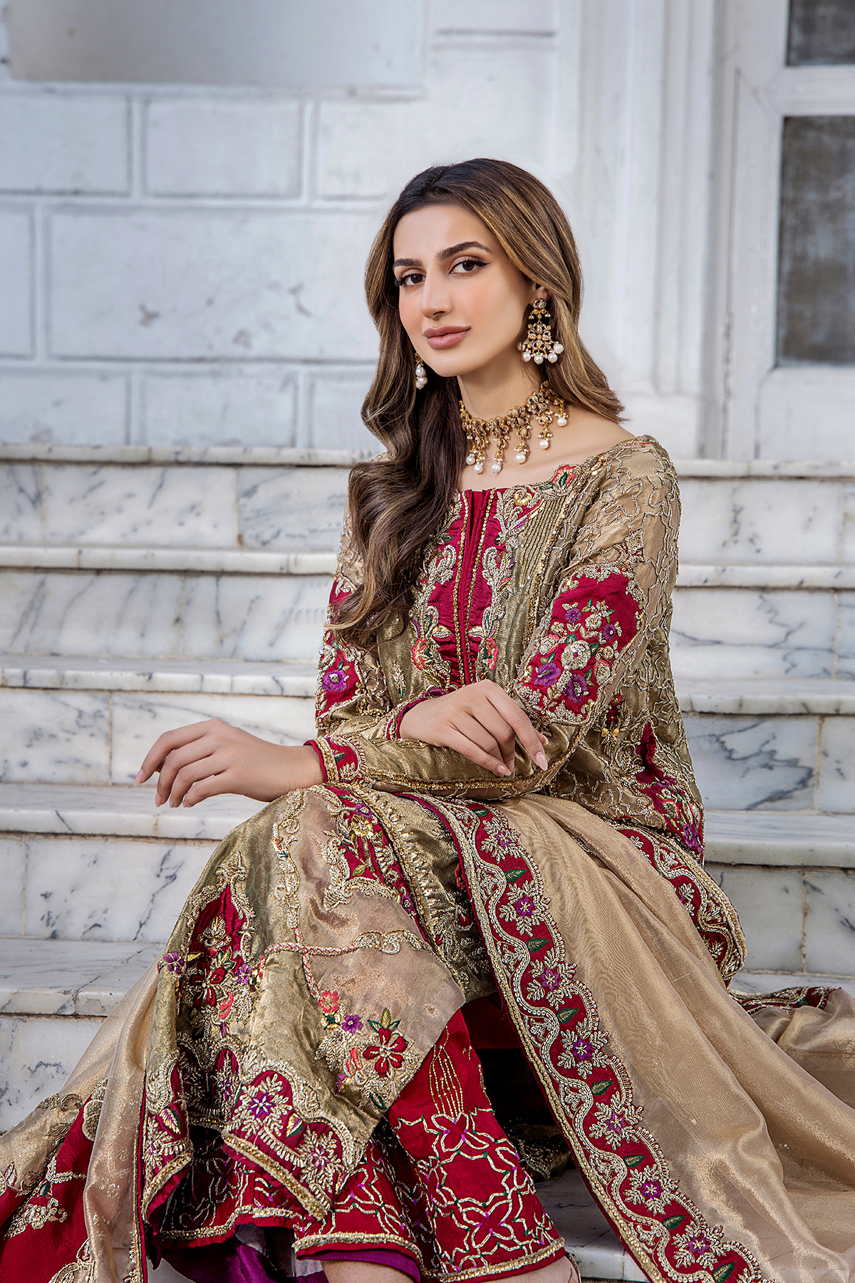 MEHRMA: Shazia Kiyani Inspired Wedding outfit