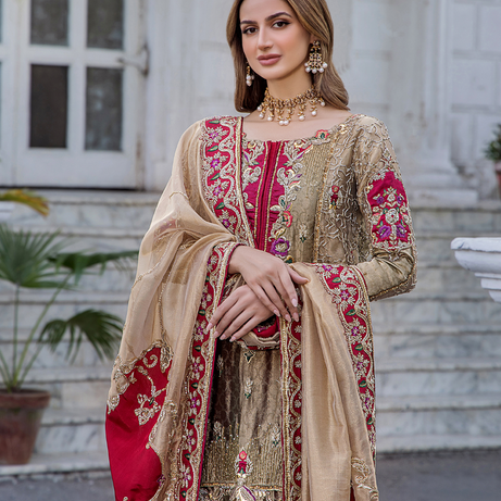MEHRMA: Shazia Kiyani Inspired Wedding outfit